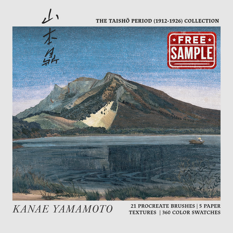 Kanae Yamamoto Procreate Kit (Free Download)