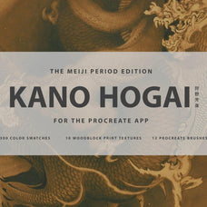 Kano Hogai Procreate Kit
