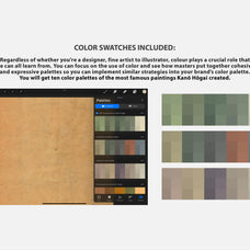 Kano Hogai Procreate Kit