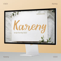 Kareny – Brush Script