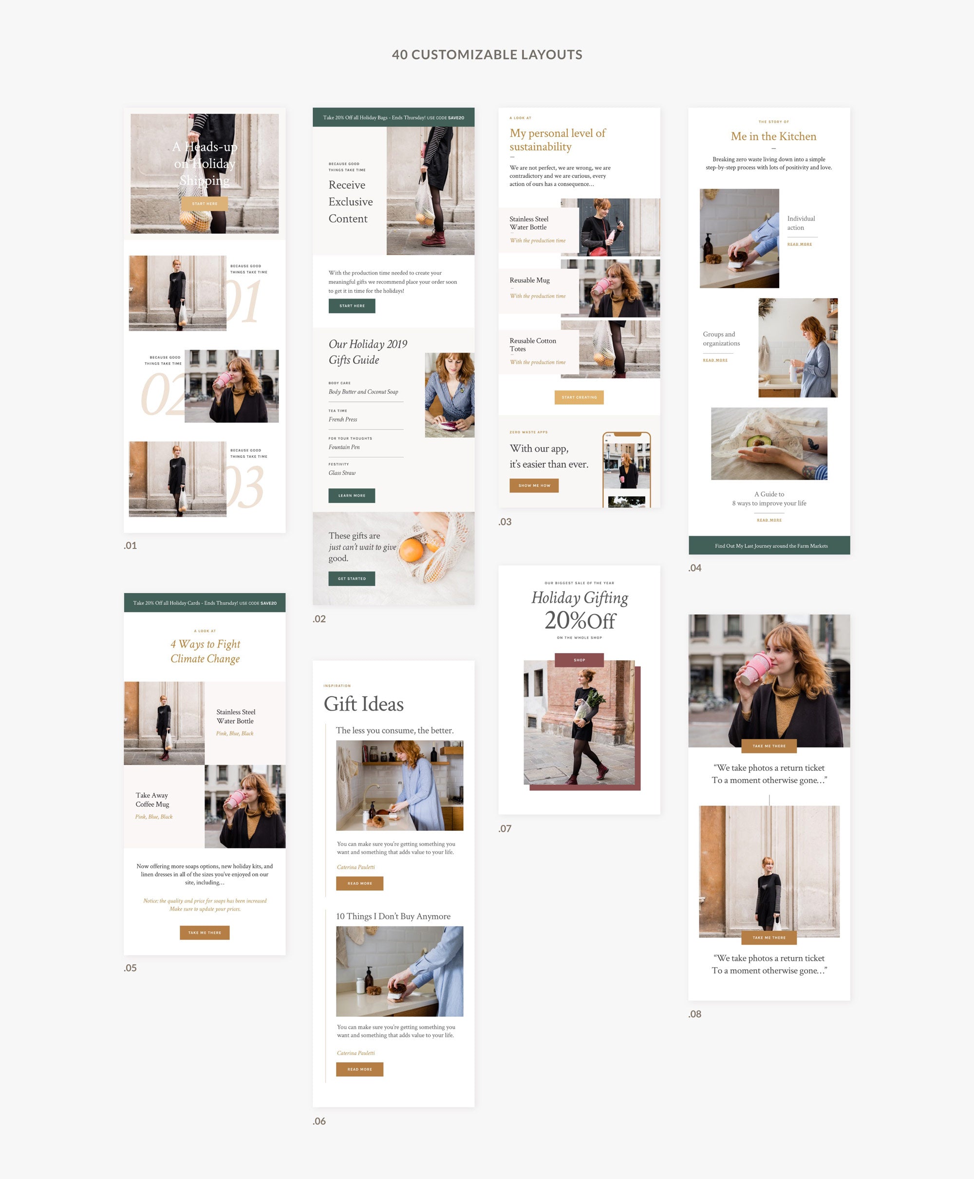 Kate Newsletter Templates