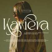 Kaviera Modern Stylish Serif Font
