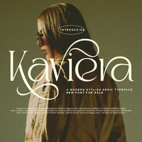 Kaviera Modern Stylish Serif Font