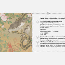 Kawanabe Kyosai Procreate Kit