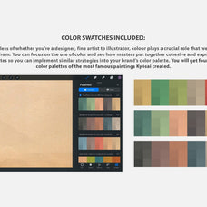 Kawanabe Kyosai Procreate Kit
