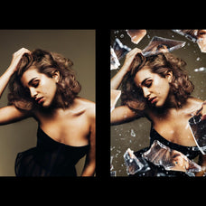 Keen Broken Glass Photo Effects