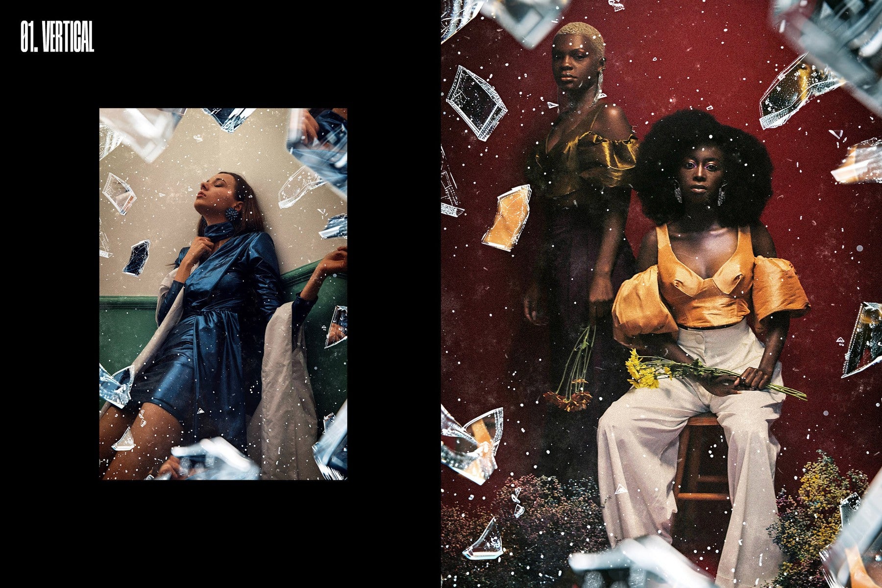 Keen Broken Glass Photo Effects