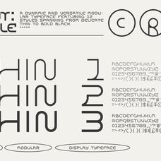 Kesmod Font - 12 styles