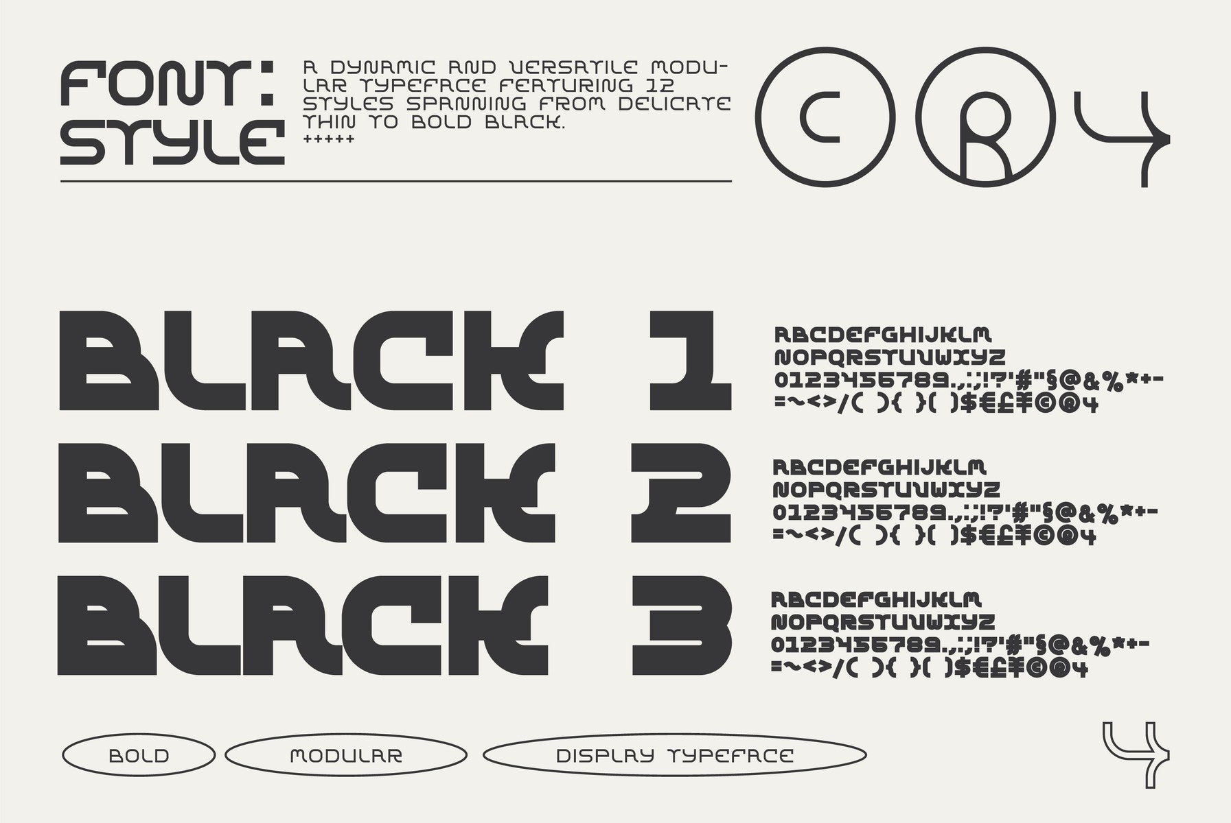 Kesmod Font - 12 styles