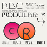 Kesmod Font - 12 styles