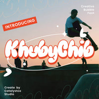 KhubyChib Creative Bubble Font