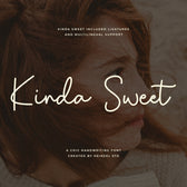 Kinda Sweet Handwritten Font