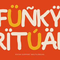 Koyah — Bold & Hand-Crafted Display Typeface by Hub Type Co, preview 8