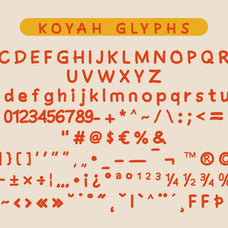 Koyah — Bold & Hand-Crafted Display Typeface by Hub Type Co, preview 9