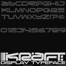 Kraft Typeface