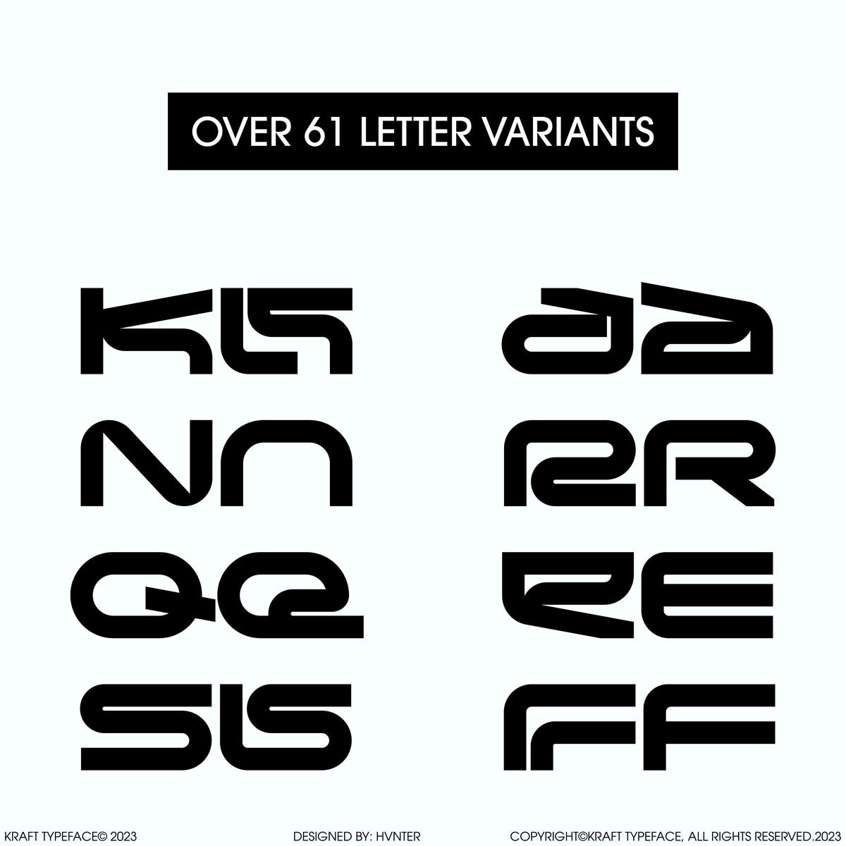 Kraft Typeface