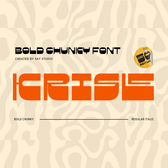 Krisle - Bold Chunky Sans Serif Font