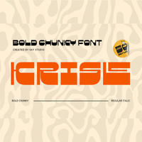 Krisle - Bold Chunky Sans Serif Font
