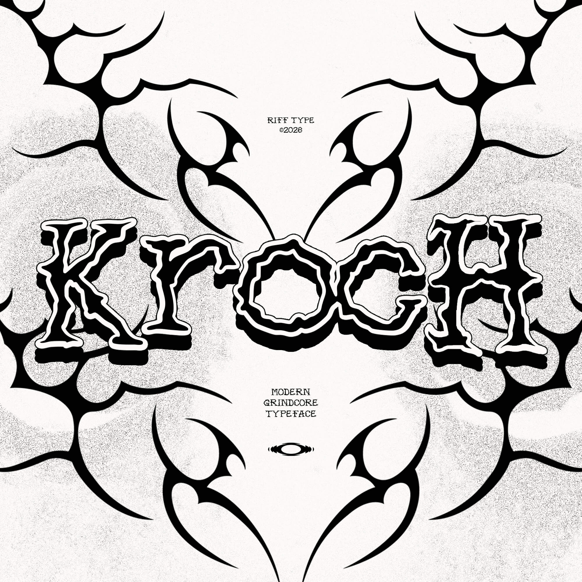 Kroch - Modern Grindcore Serif by Riff Type – Studio 2am