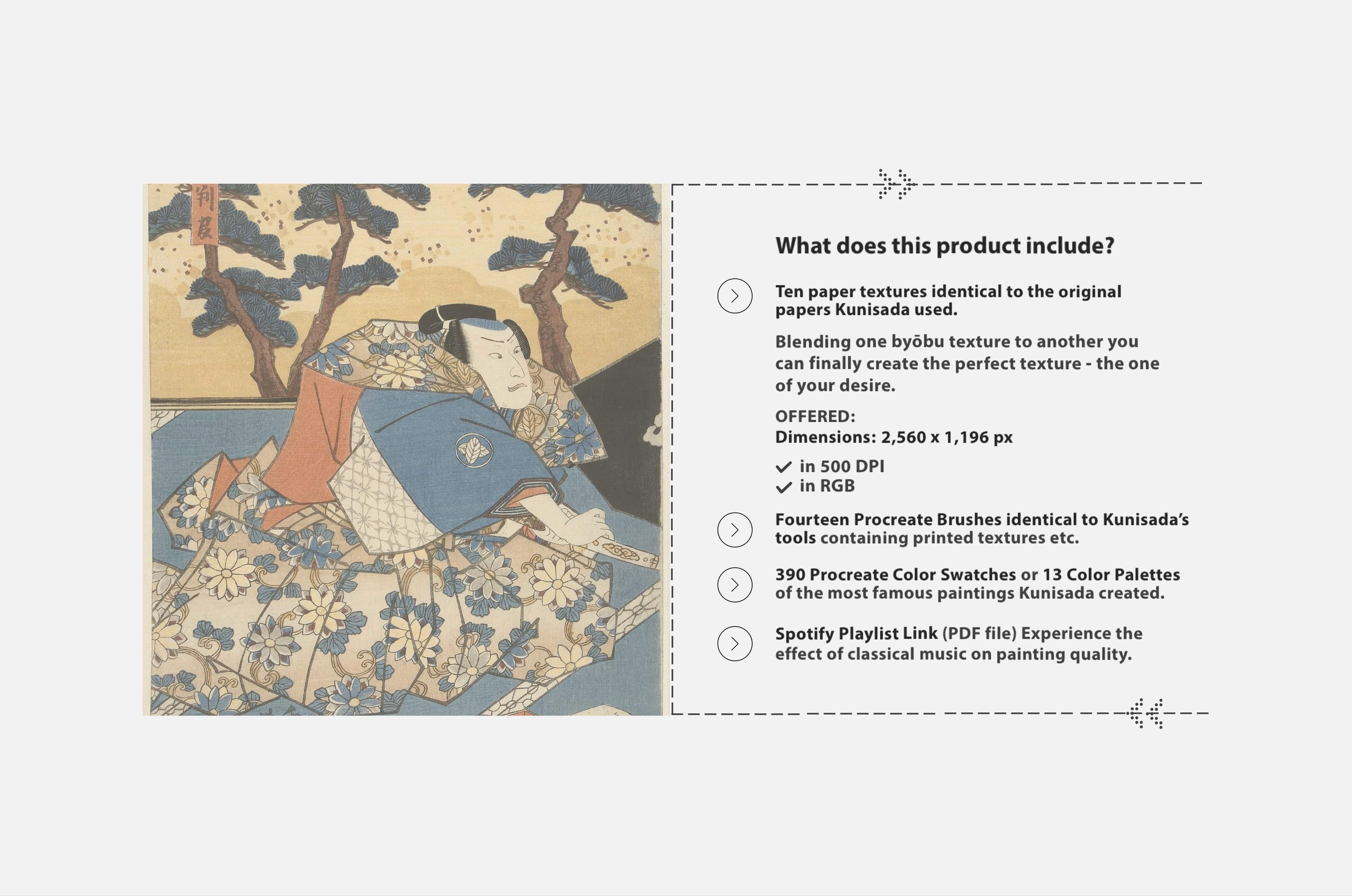 Kunisada Procreate Kit