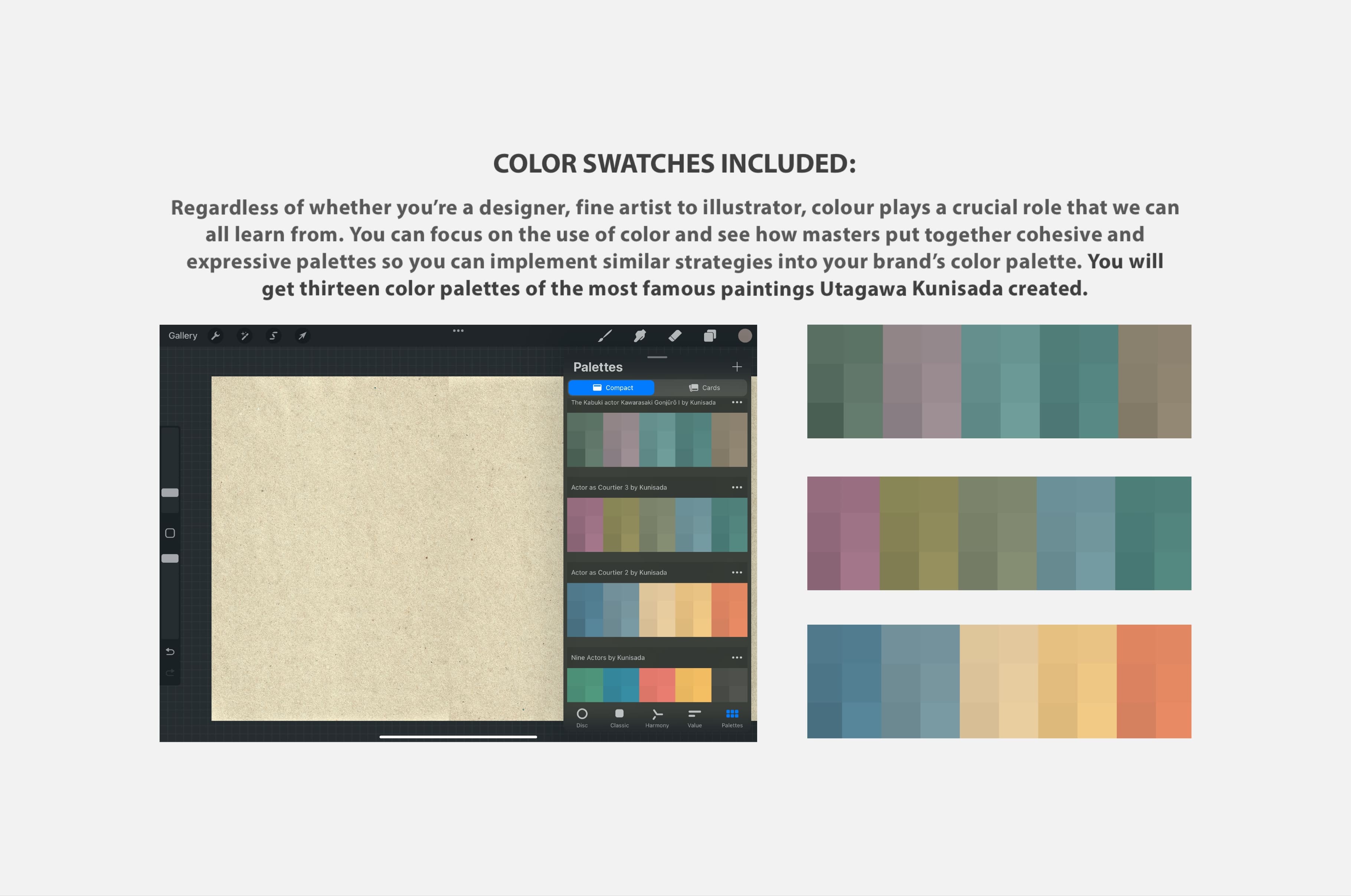 Kunisada Procreate Kit