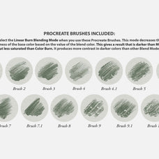 Kuroda Seiki Procreate Kit
