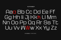 Kycron Futuristic Display Font Family