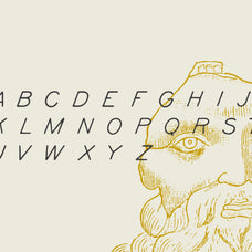 Kyril - A display hand drawn font