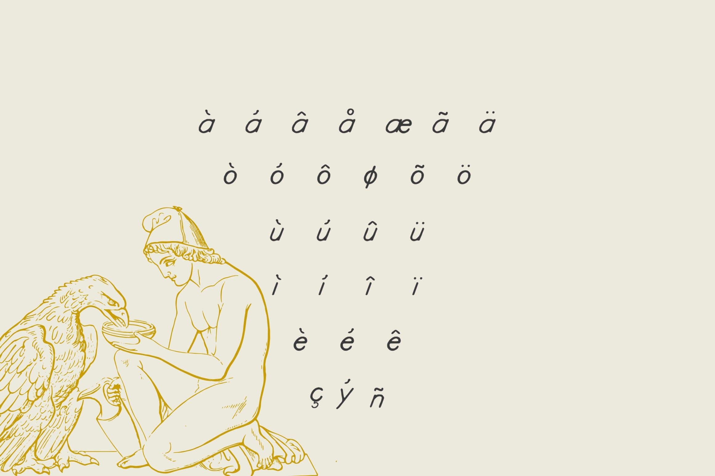 Kyril - A display hand drawn font
