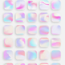 LA Candy Gradients & Shapes Bundle