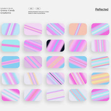 LA Candy Gradients & Shapes Bundle