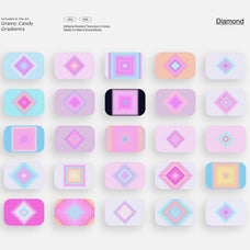 LA Candy Gradients & Shapes Bundle