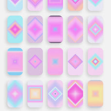 LA Candy Gradients & Shapes Bundle