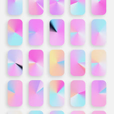 LA Candy Gradients & Shapes Bundle