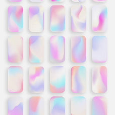 LA Candy Gradients & Shapes Bundle