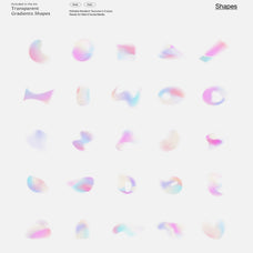 LA Candy Gradients & Shapes Bundle