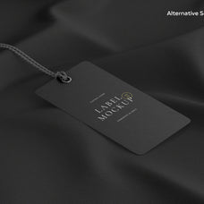 Label Tag Mockup Scenes