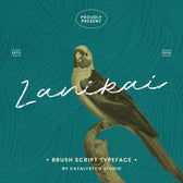 Lanikai Brush Script Typeface Font