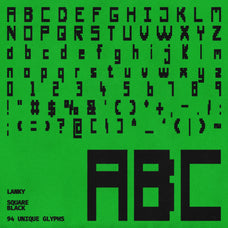 Lanky Typeface by Jason Santos, preview 5