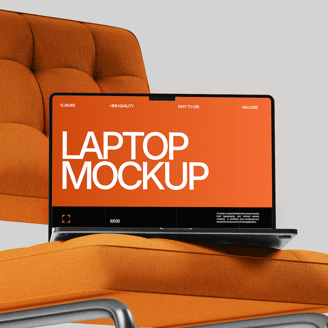 Laptop Mockup 003 by HALOLINE, preview 1