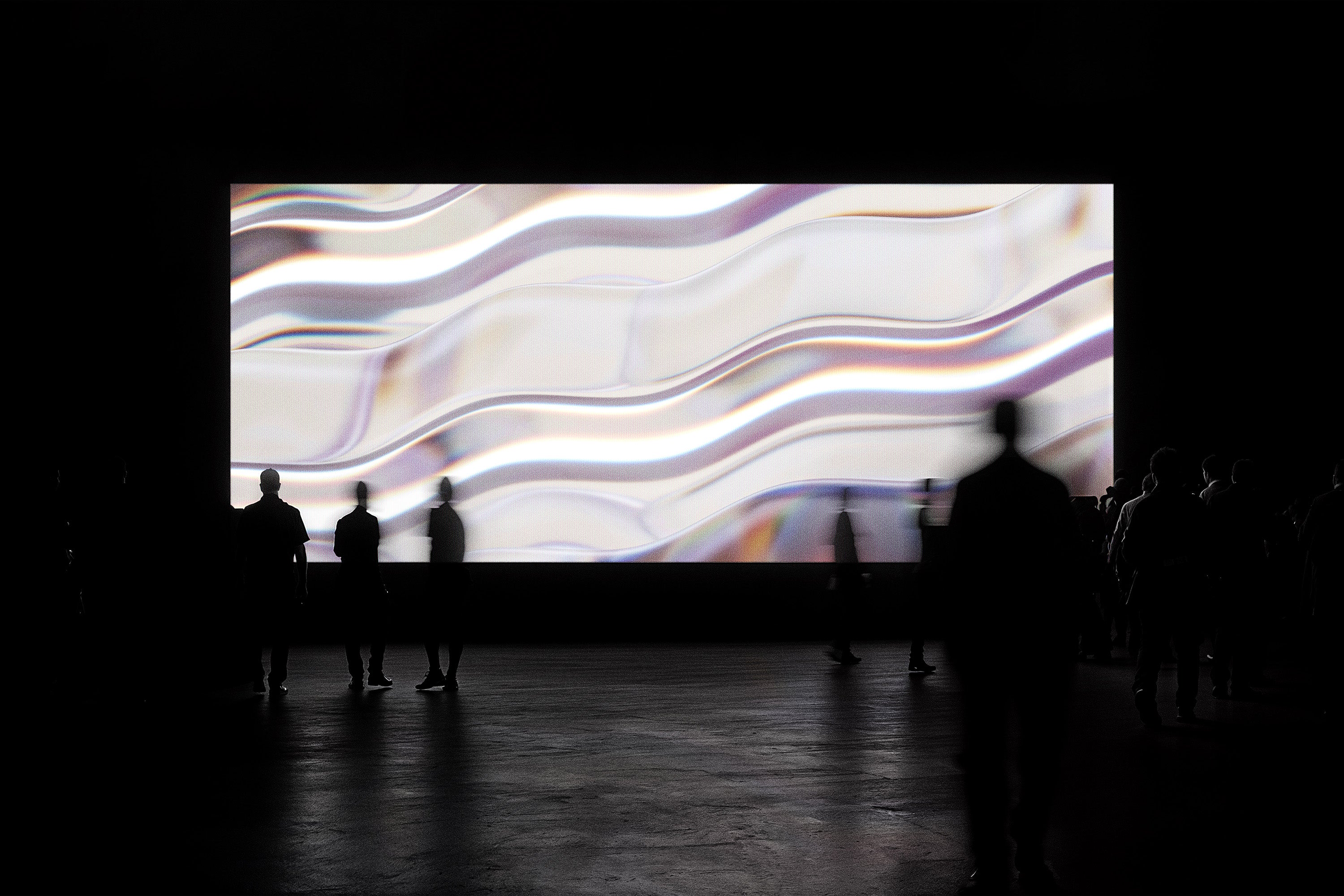 Large 21:9 Expo Screen Mockup