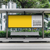 Large Outdoor Display Mockup
