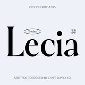 Lecia – Modern Serif