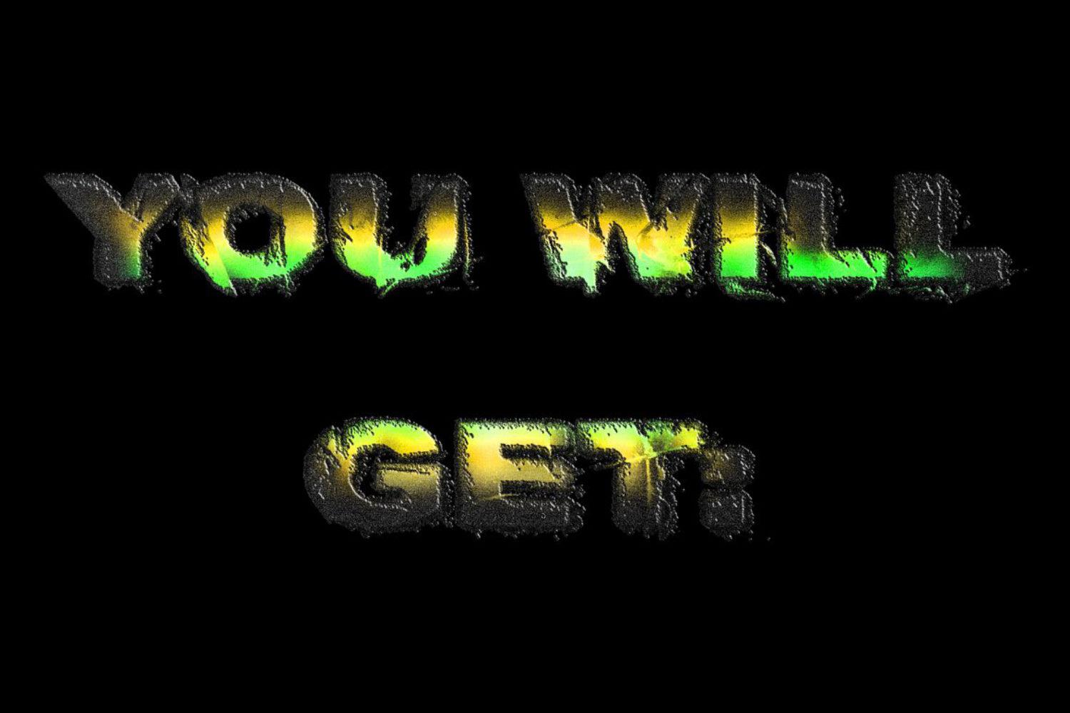 Letters Displacer Action