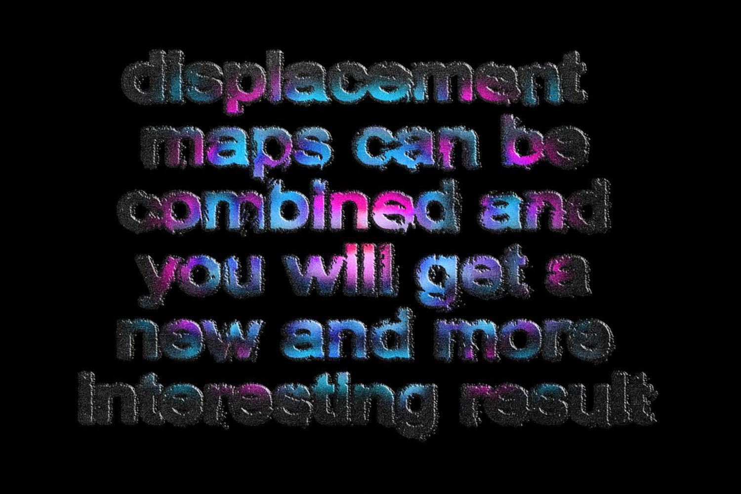 Letters Displacer Action