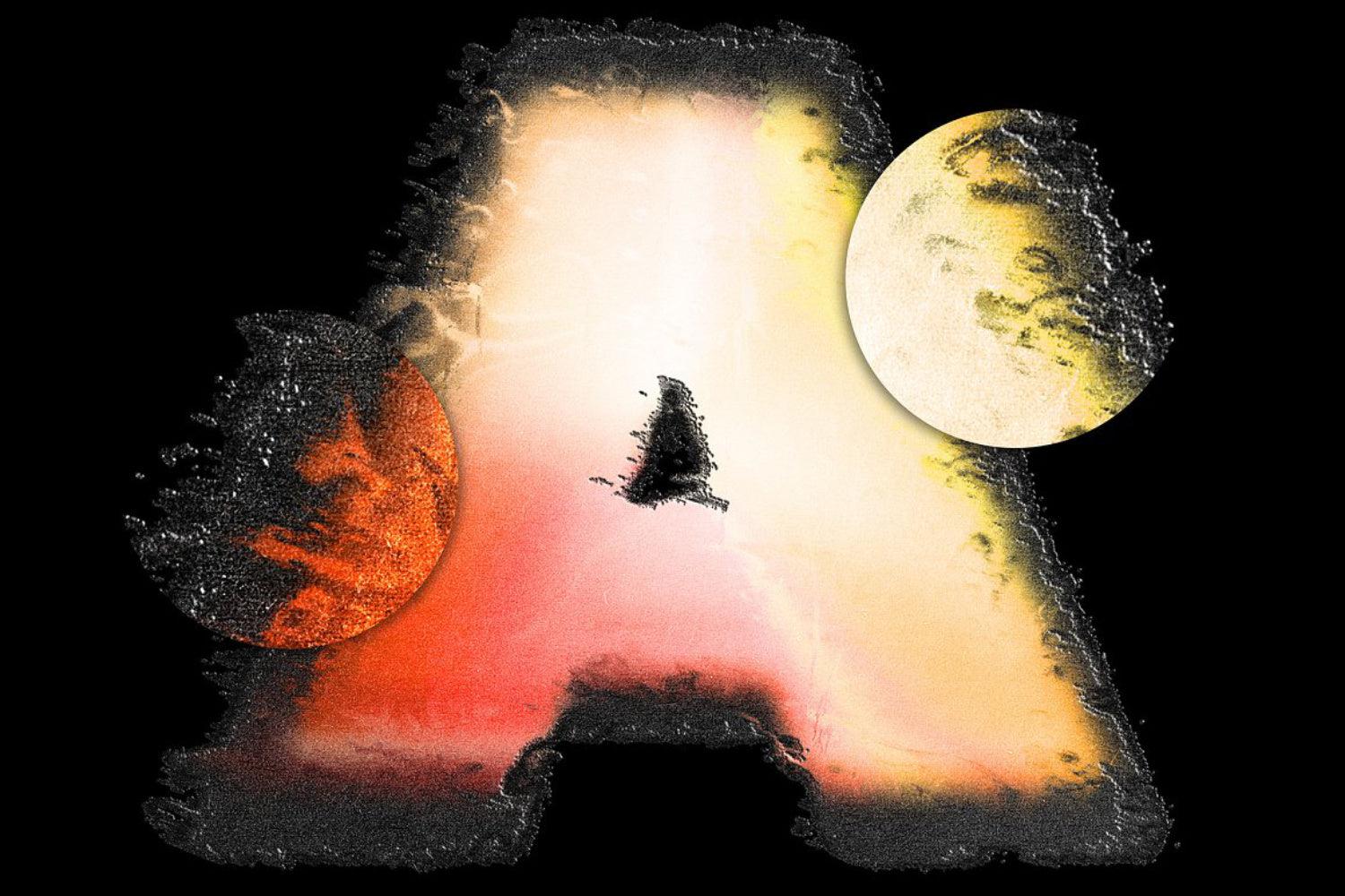 Letters Displacer Action