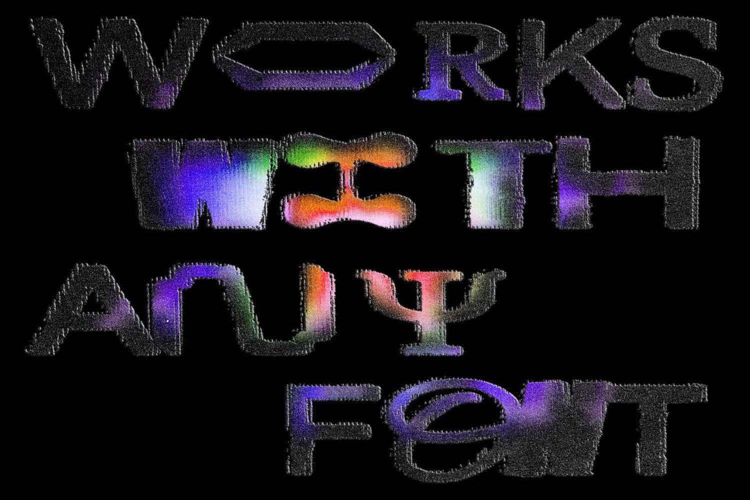 Letters Displacer Action