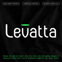 Levatta – Contemporary Sans