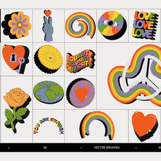 LGBT 3D Loops + Graphics