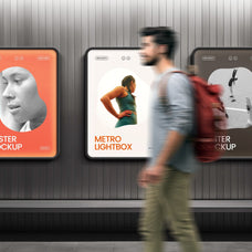 Lightbox Poster Mockup Generator